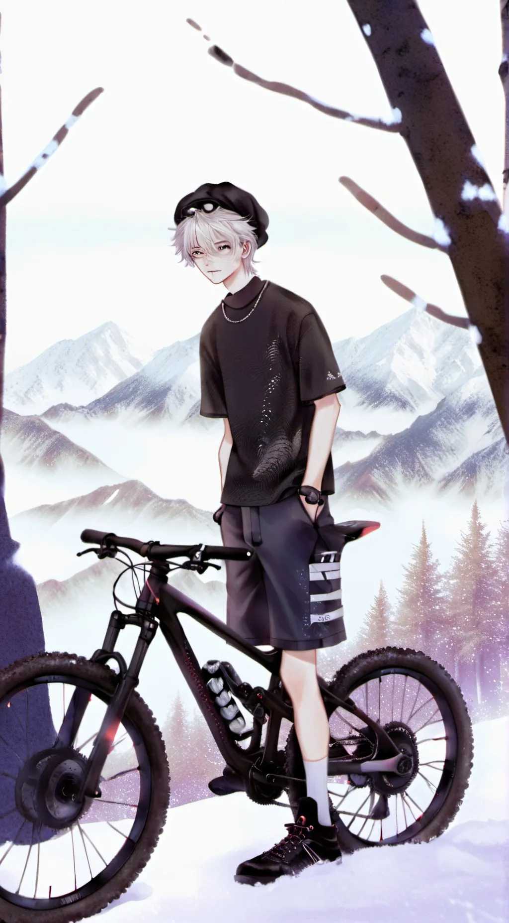 ai character: Levi the little 1 background