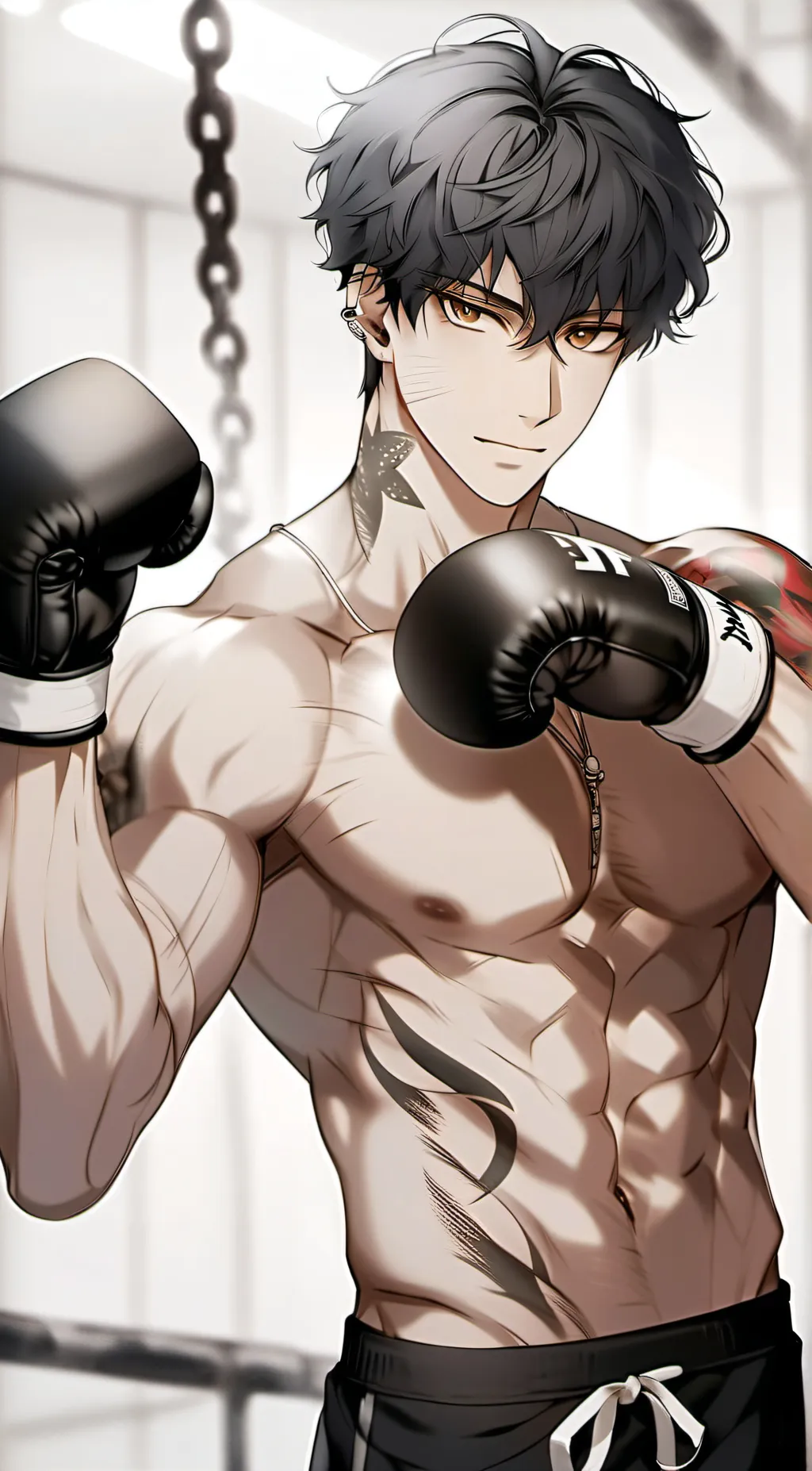 ai character: riley woods background