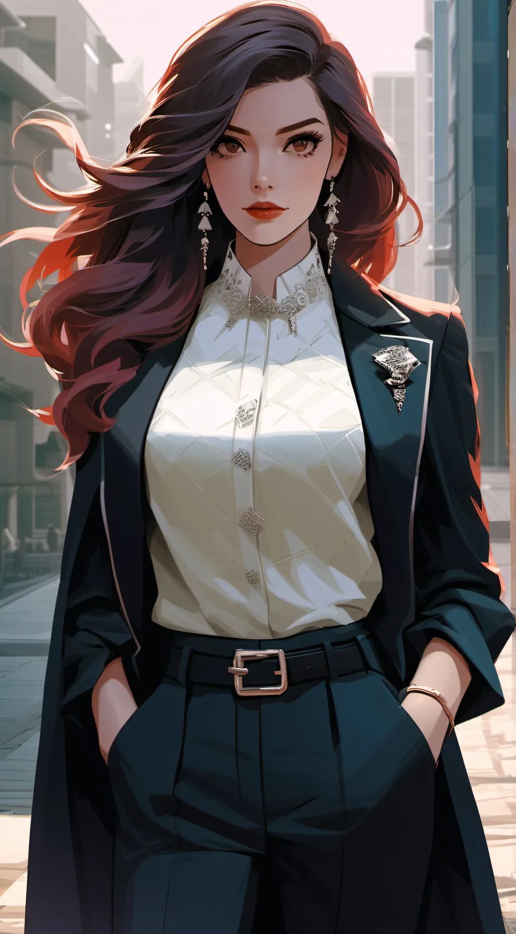 ai character: Sarah  background