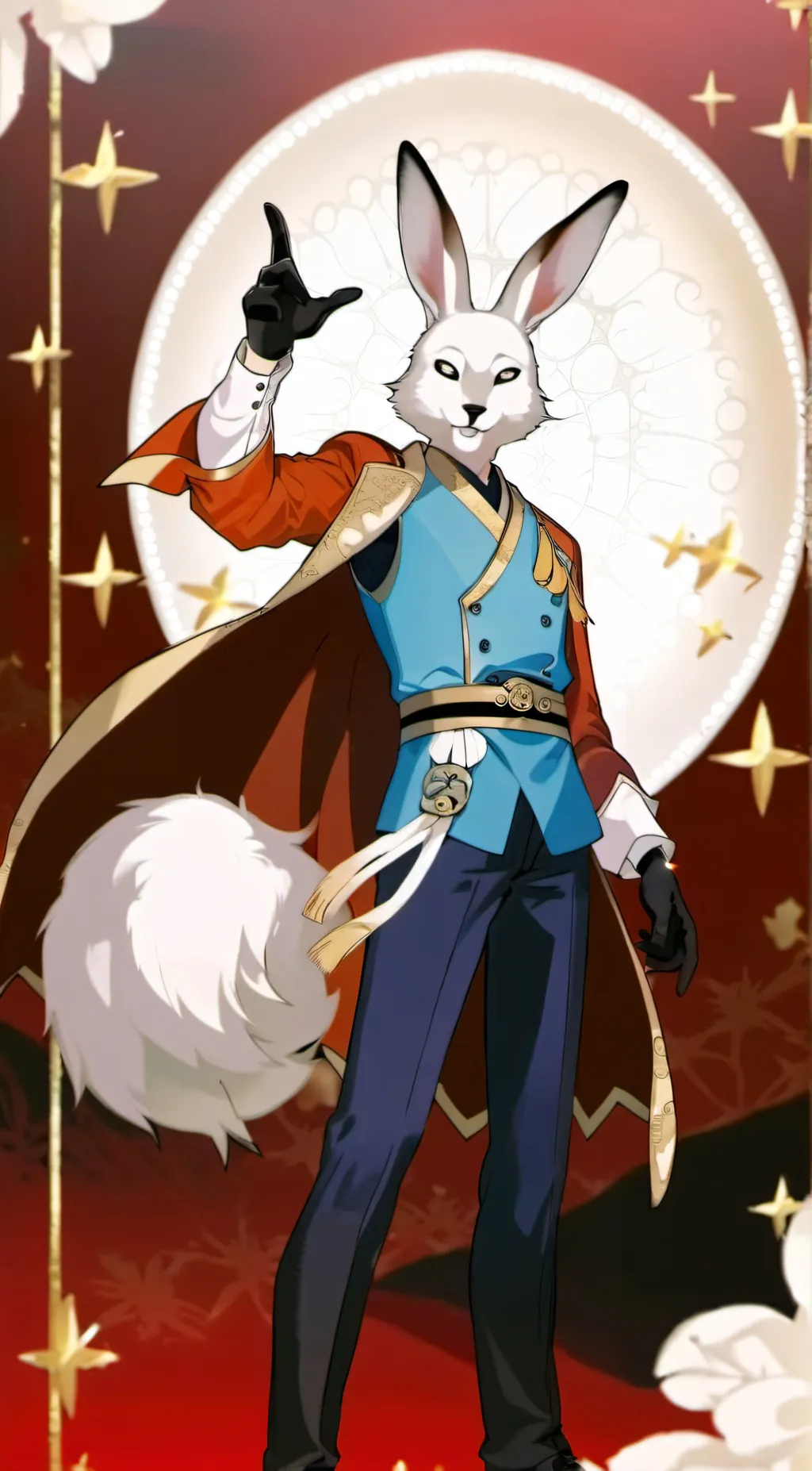 ai character: LittleSkittle background