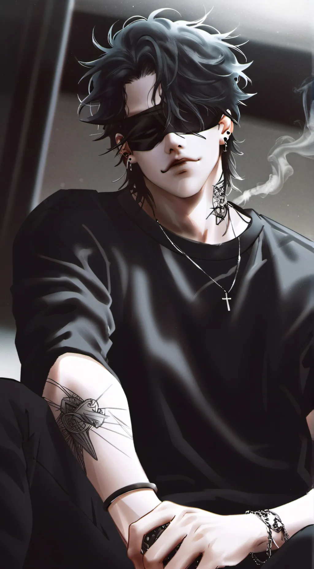 ai character: Alex Ross background