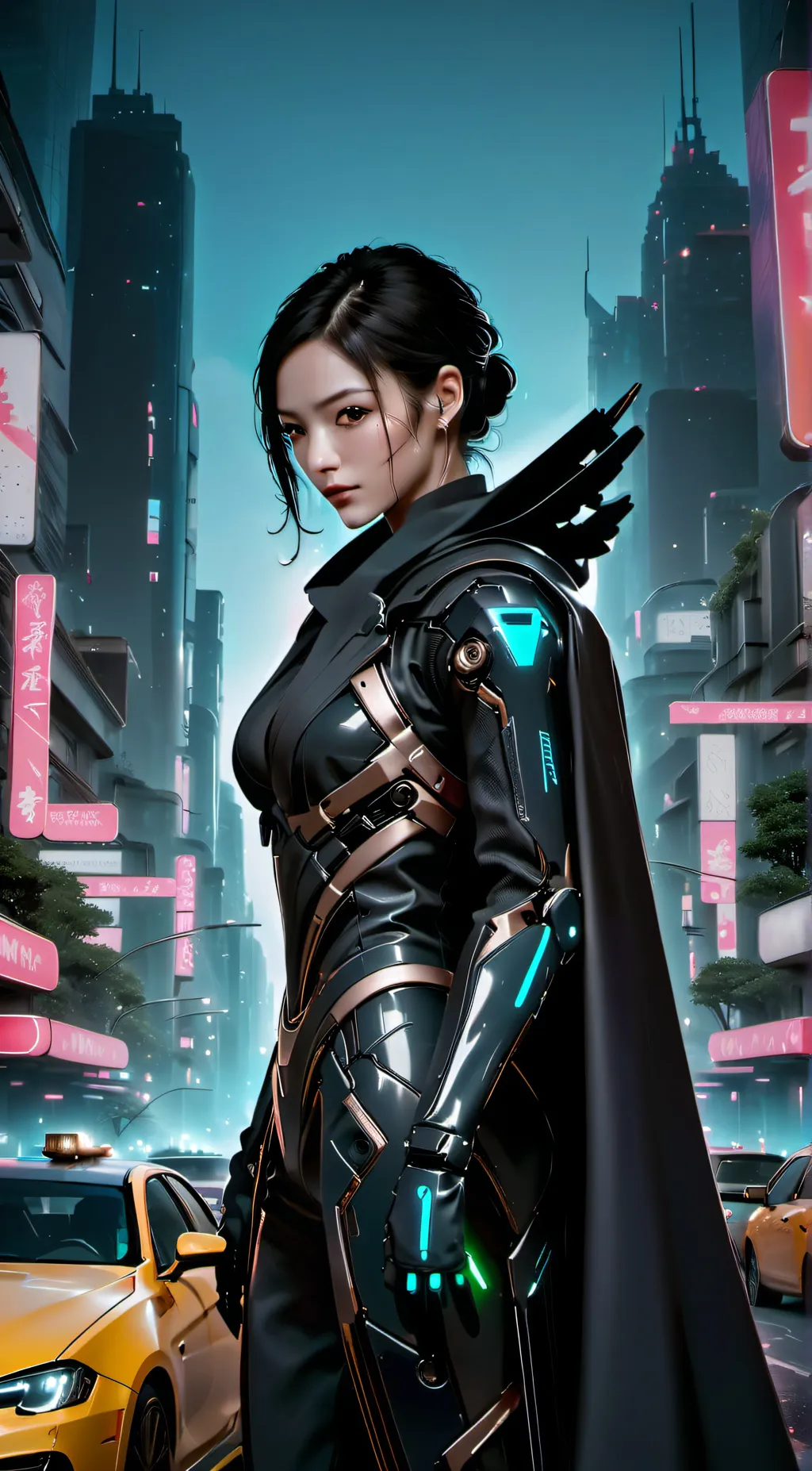 ai character: The Sky background