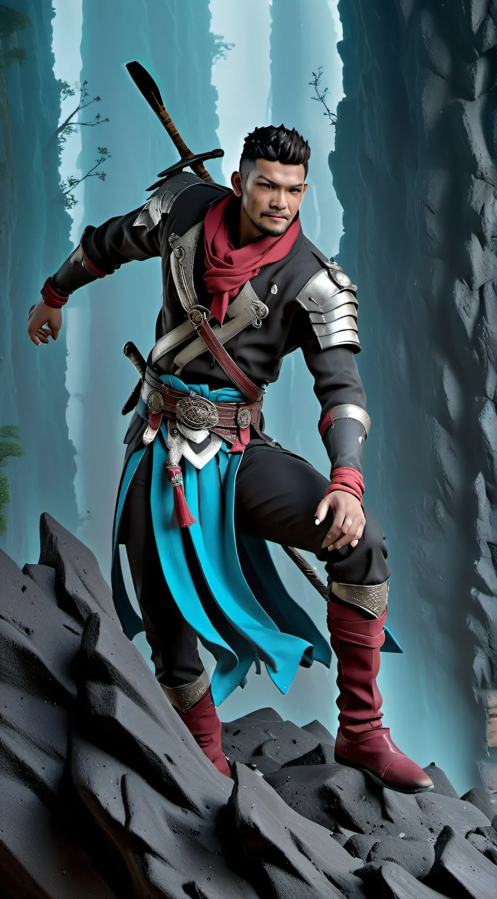 ai character: Leo background