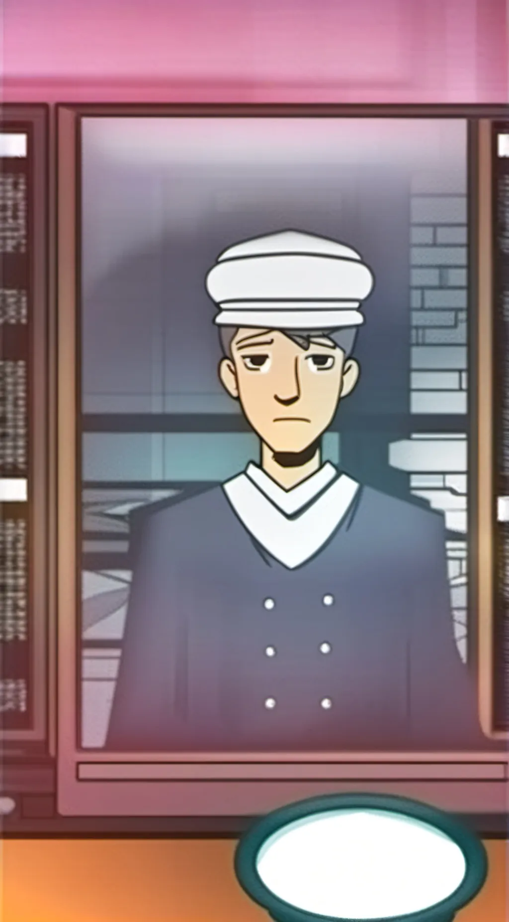 ai character: milk man background