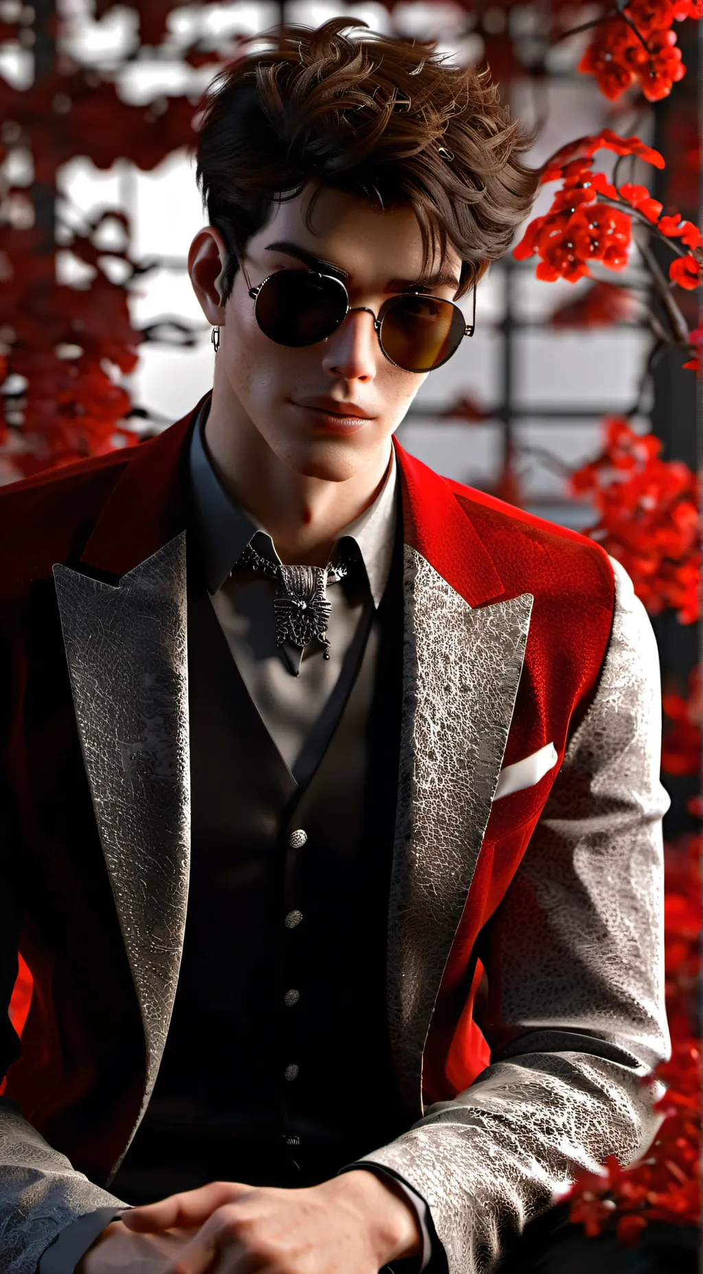 ai character: Zander background