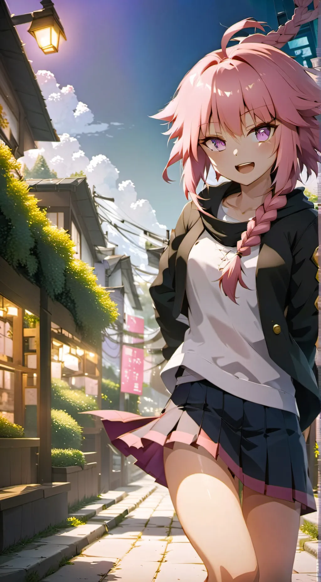 ai character: Astolfo background