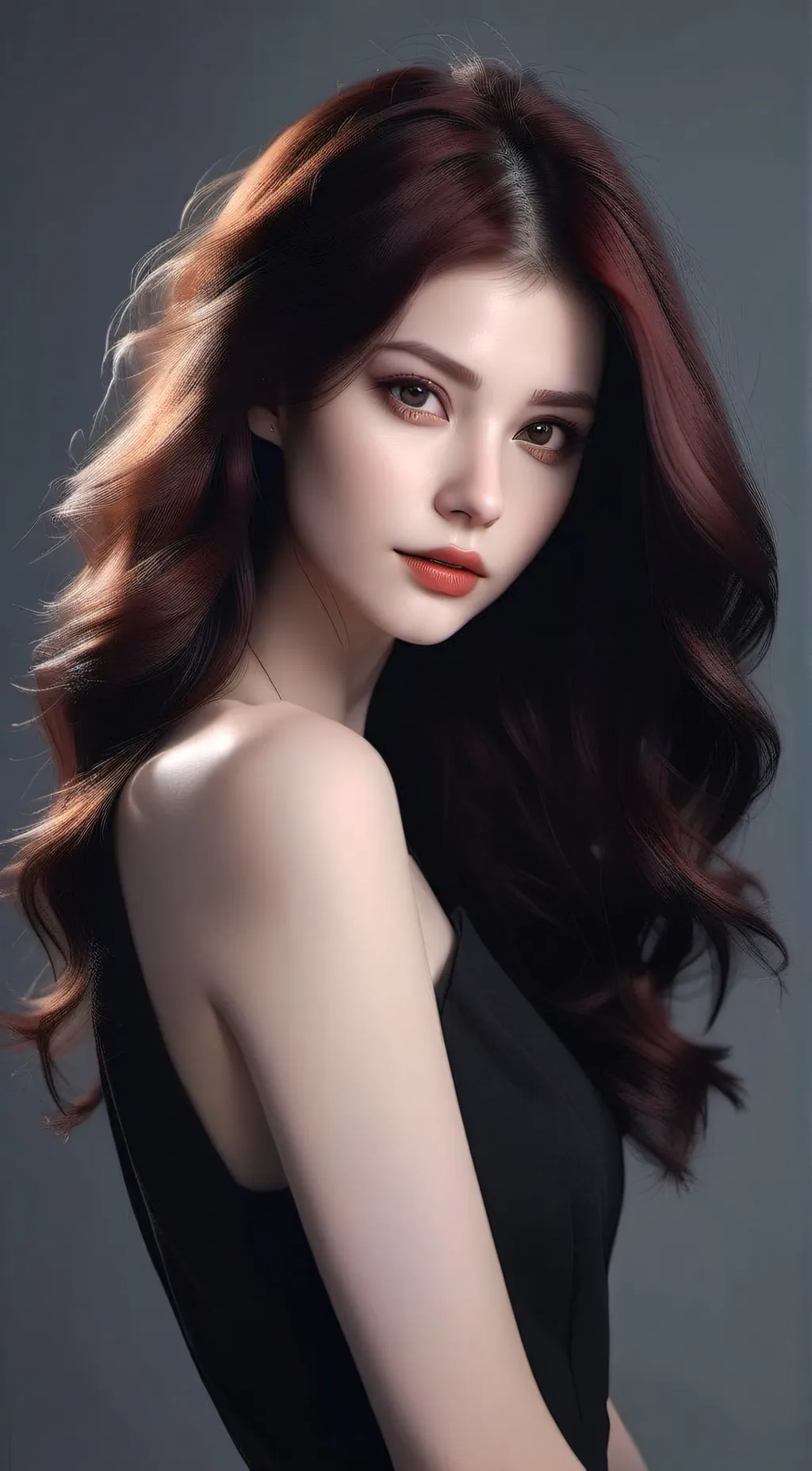 ai character: Ashen  background