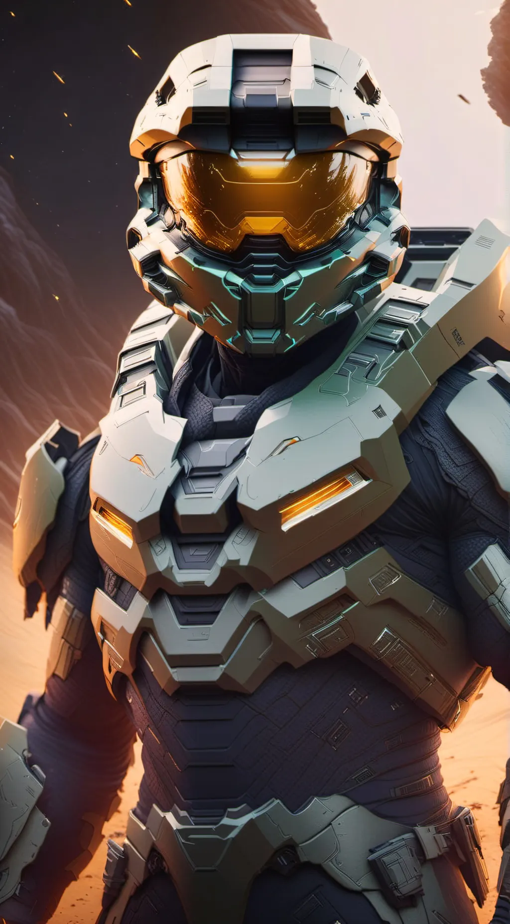 ai character: Master Chief background