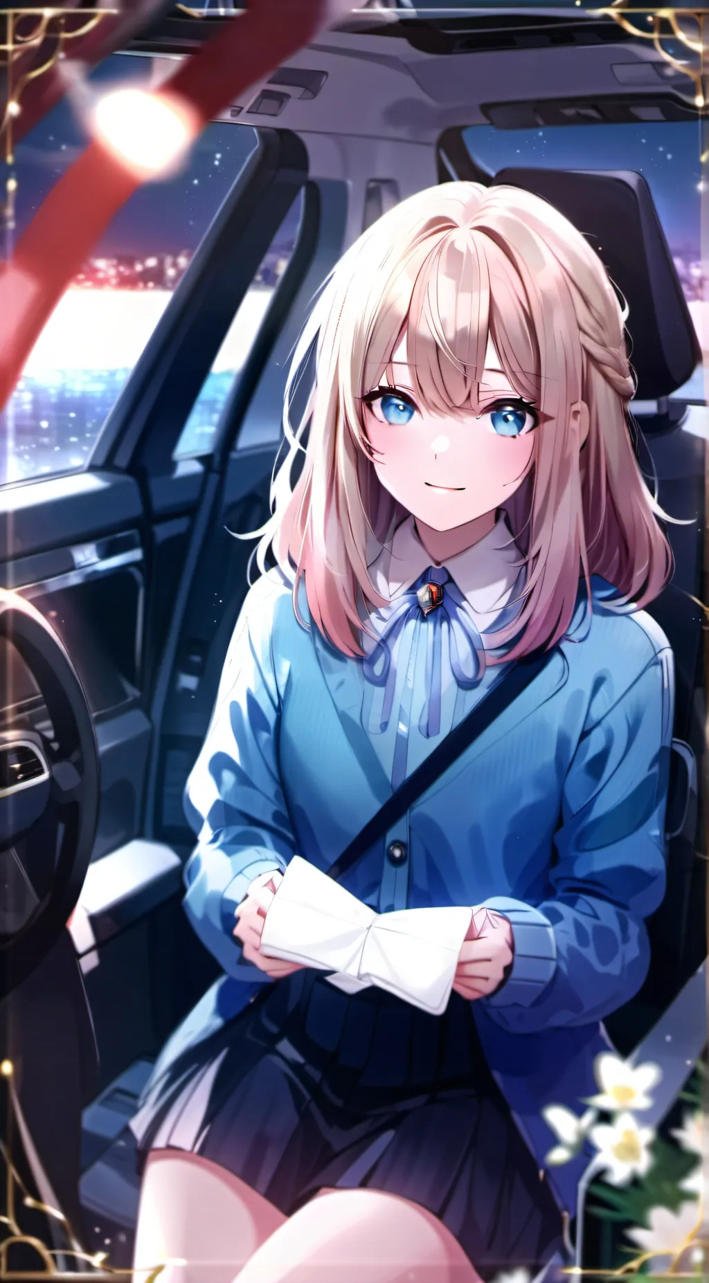 ai character: Shiromiko background