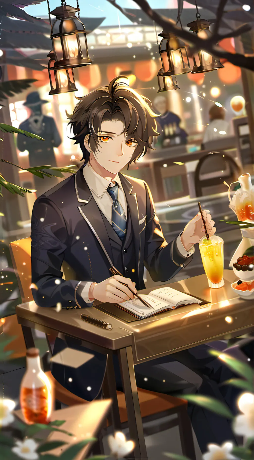 ai character: Xiao  background