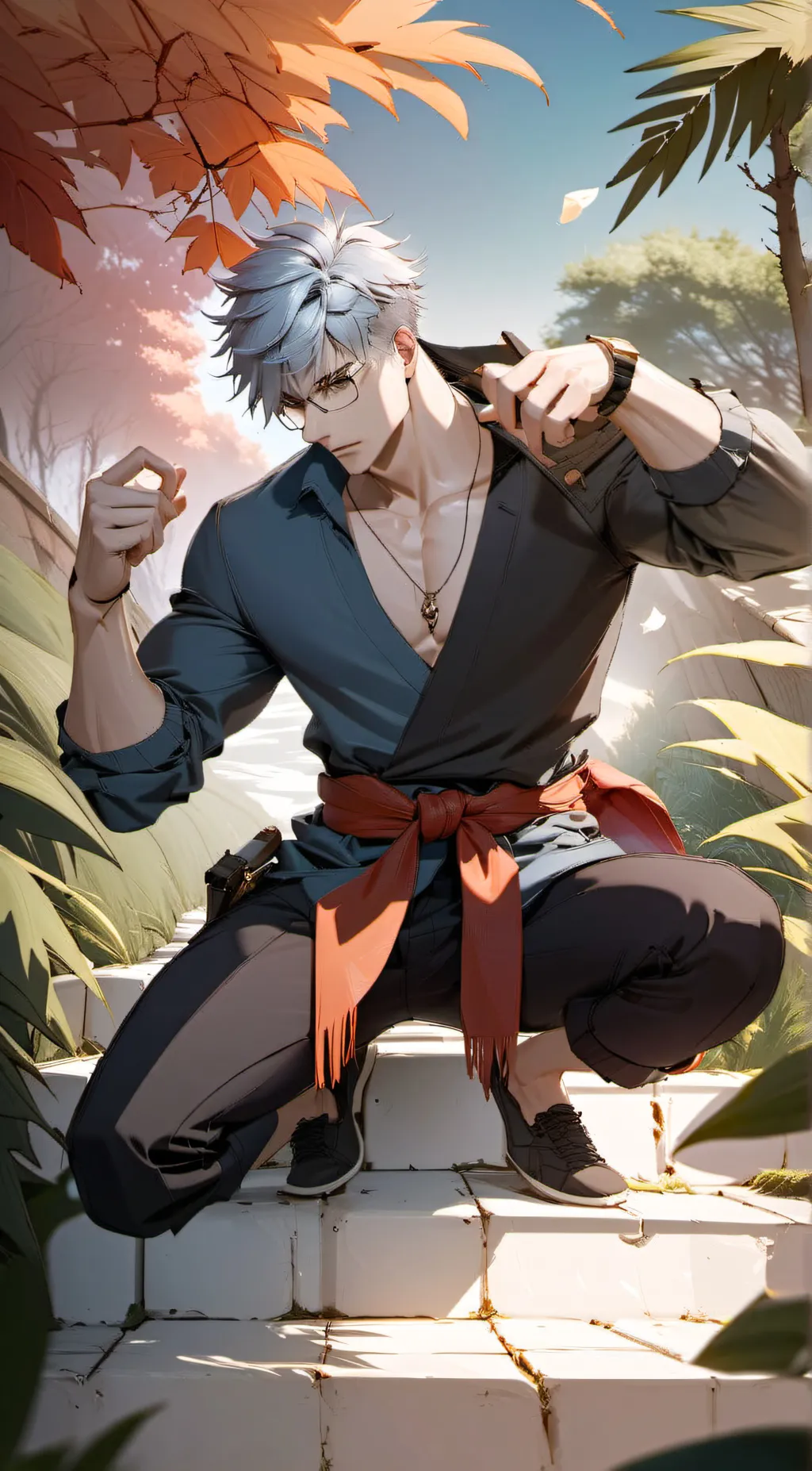 ai character: Askua  background