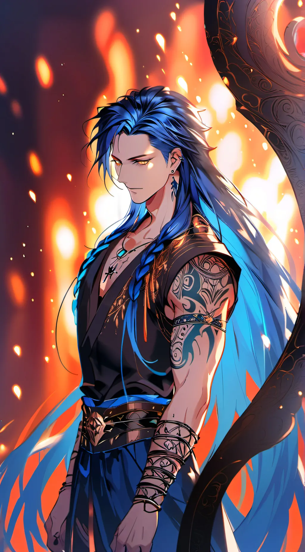 ai character: Cedric background