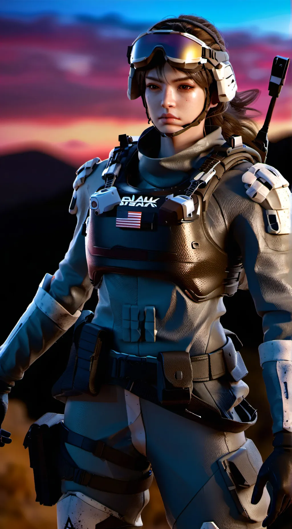 ai character: Riley background