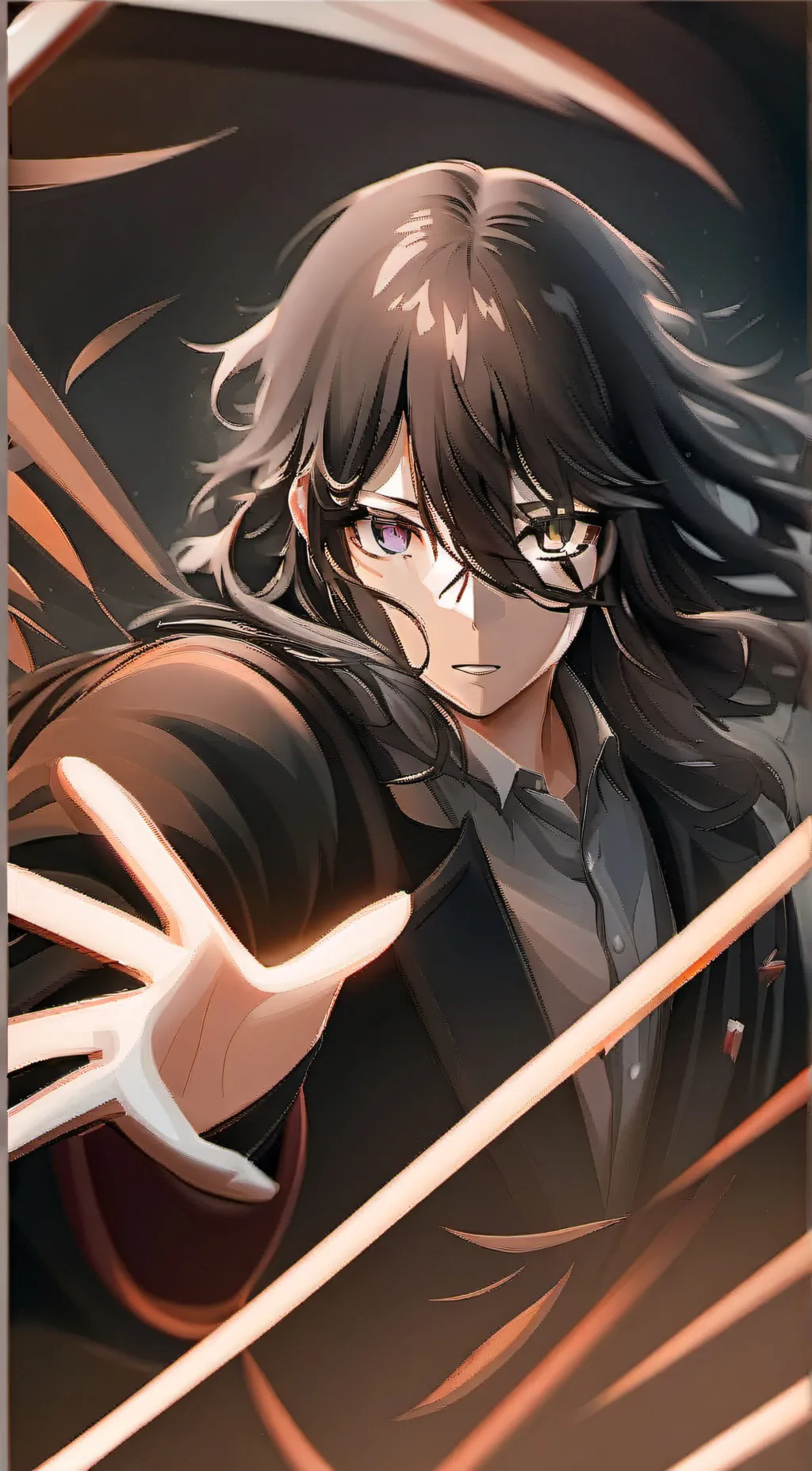 ai character: Luna background