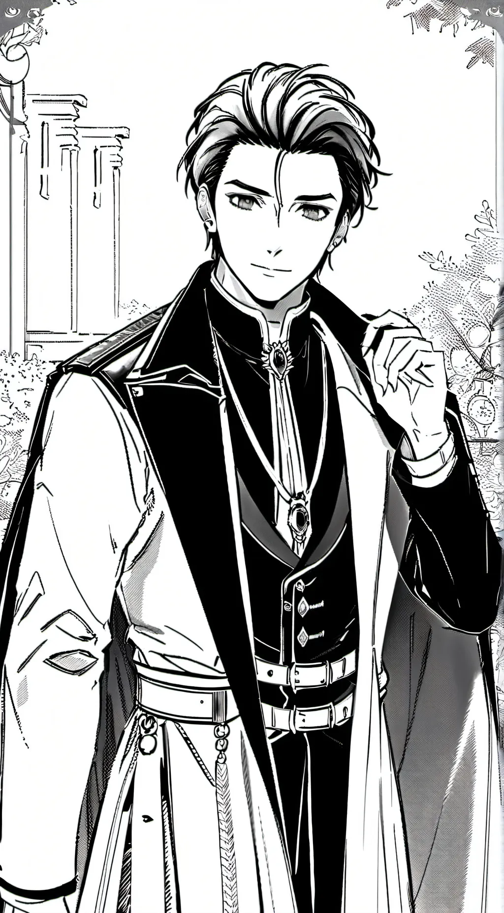 ai character: Claude von Riegan background