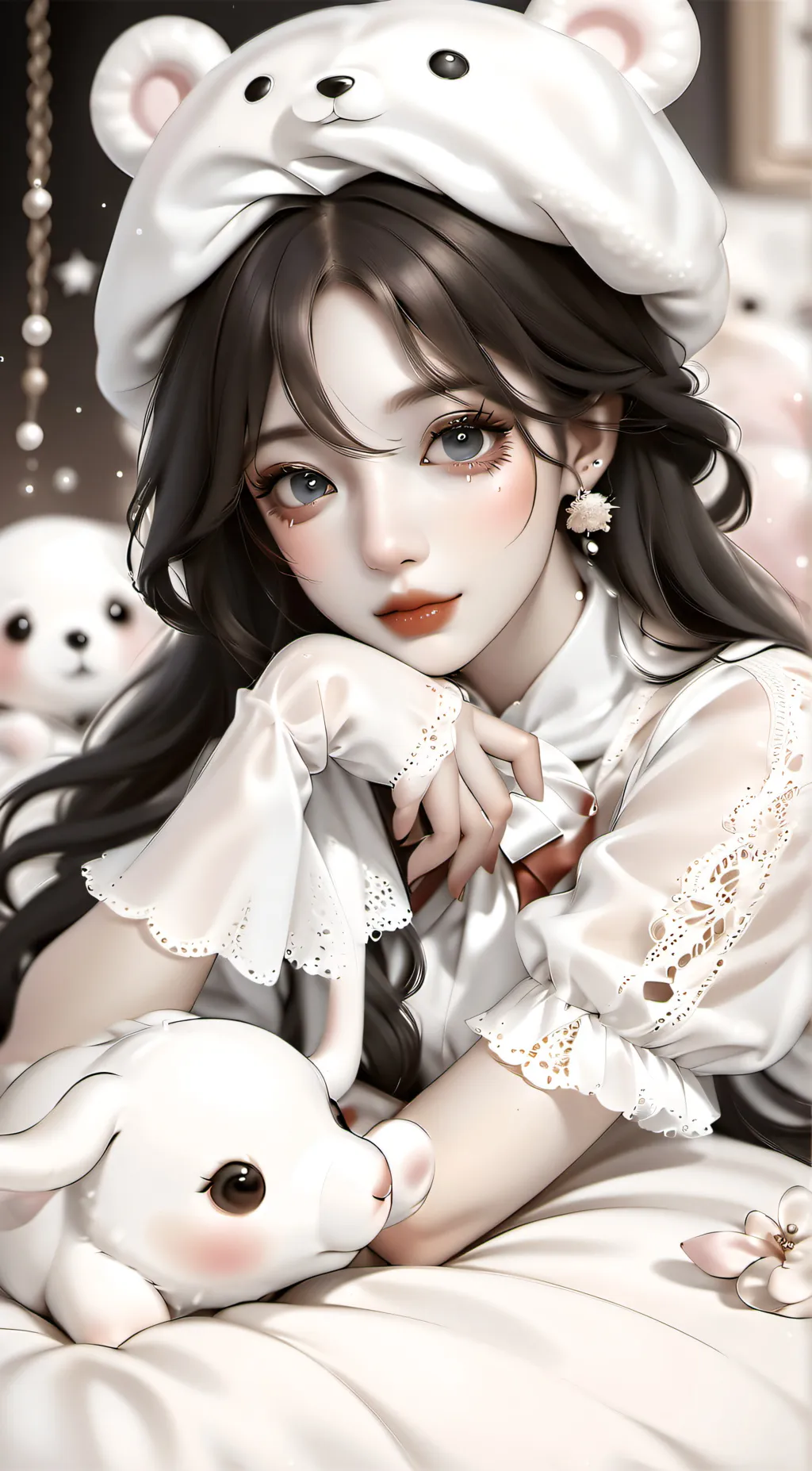 ai character: Leah background