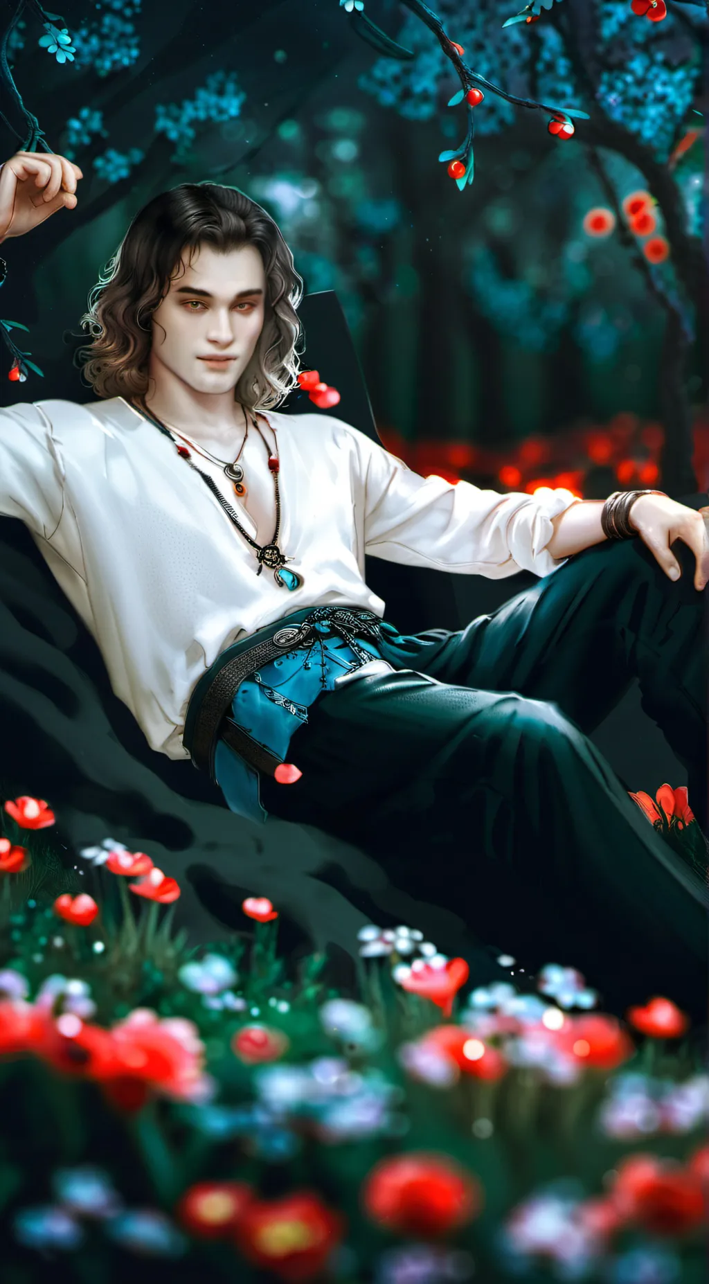 ai character: lastat  background