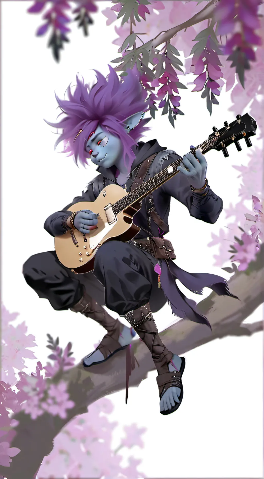 ai character: trolls band togeth background
