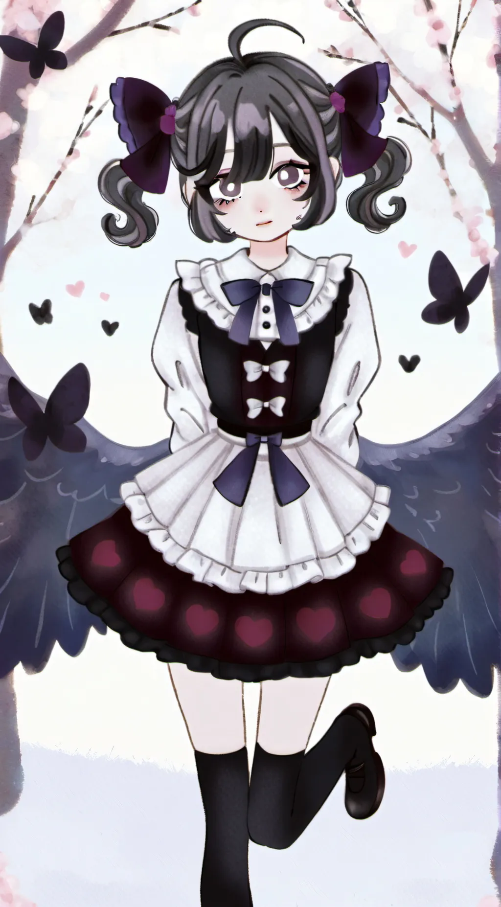 ai character: Kia  background