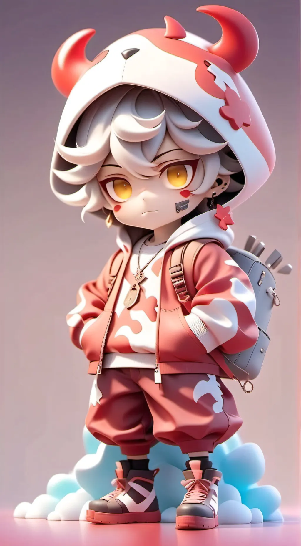 ai character: taco cat background