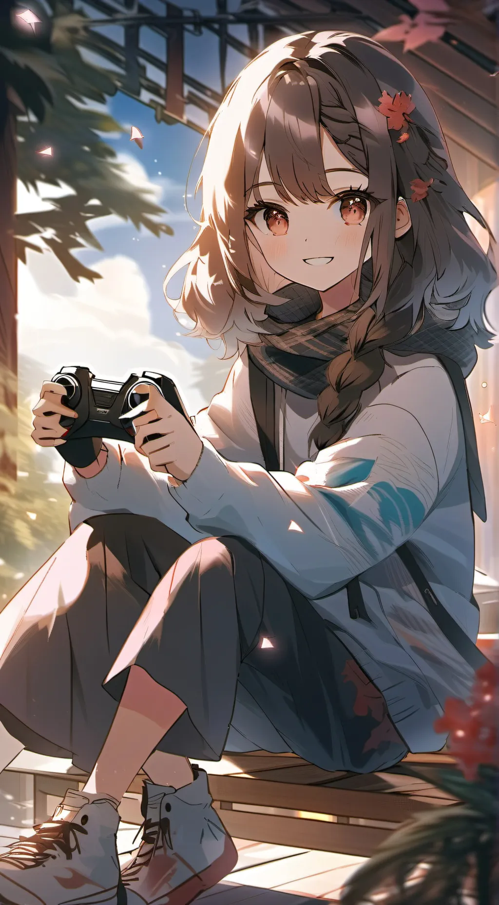 ai character: izzie background