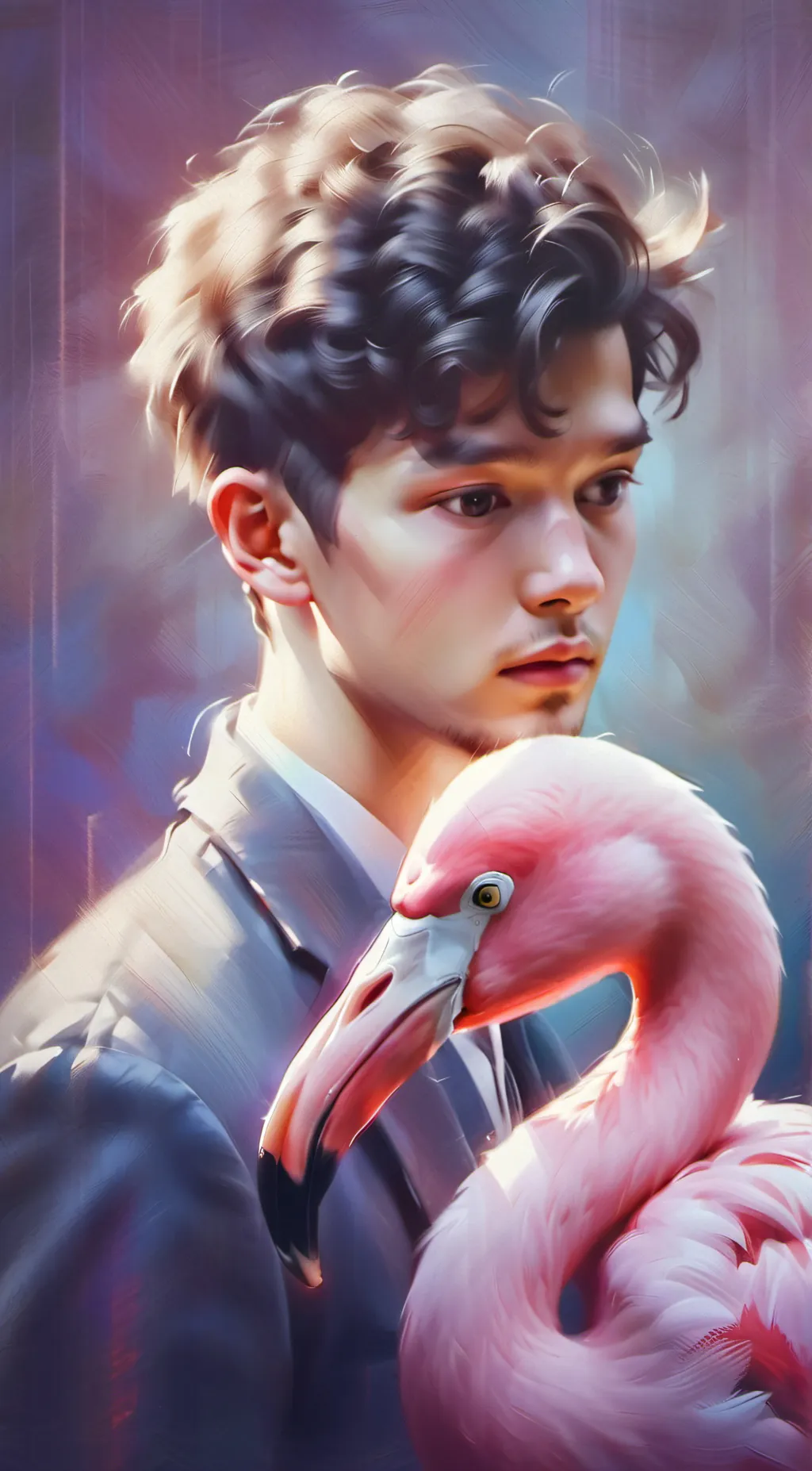 ai character: lukas background