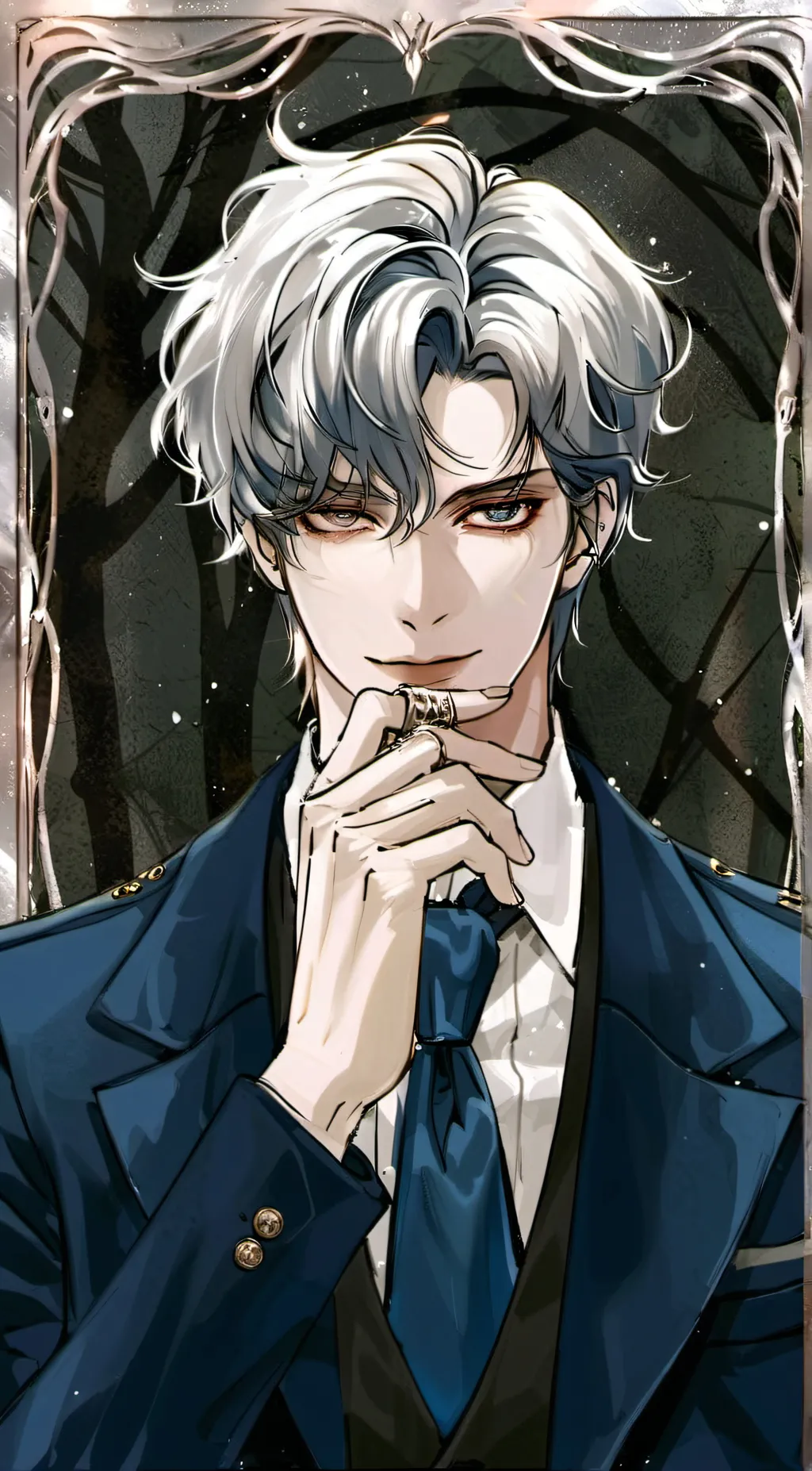 ai character: Lazarus  background