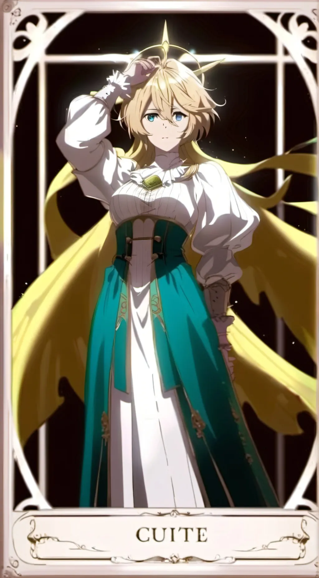 ai character: Carol M. Dienheim  background