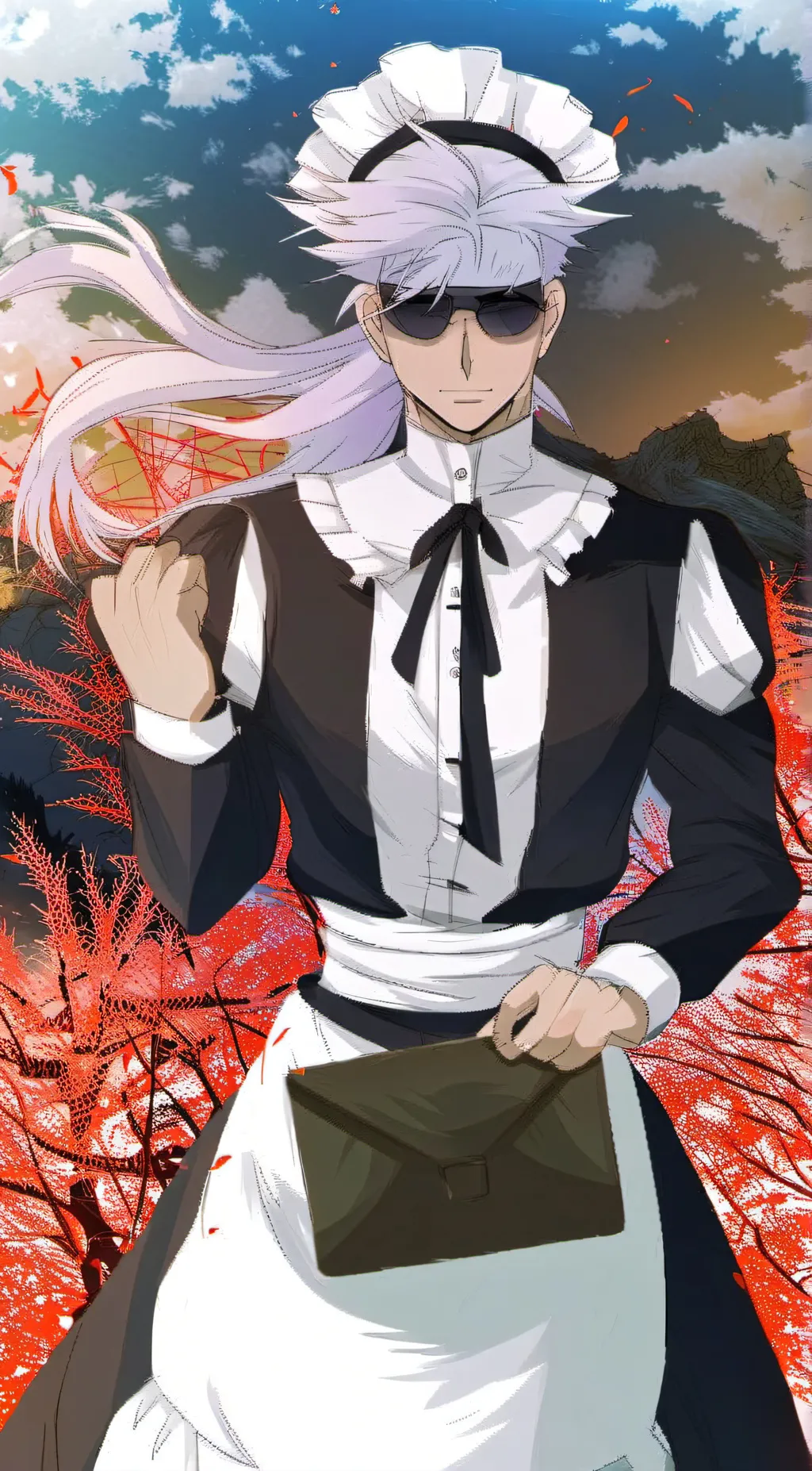 ai character: Saturo gojo background