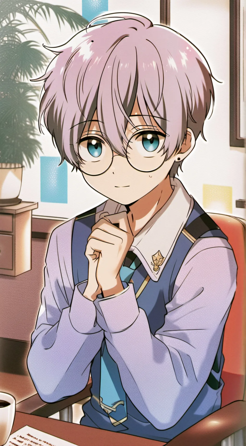 ai character: adein background