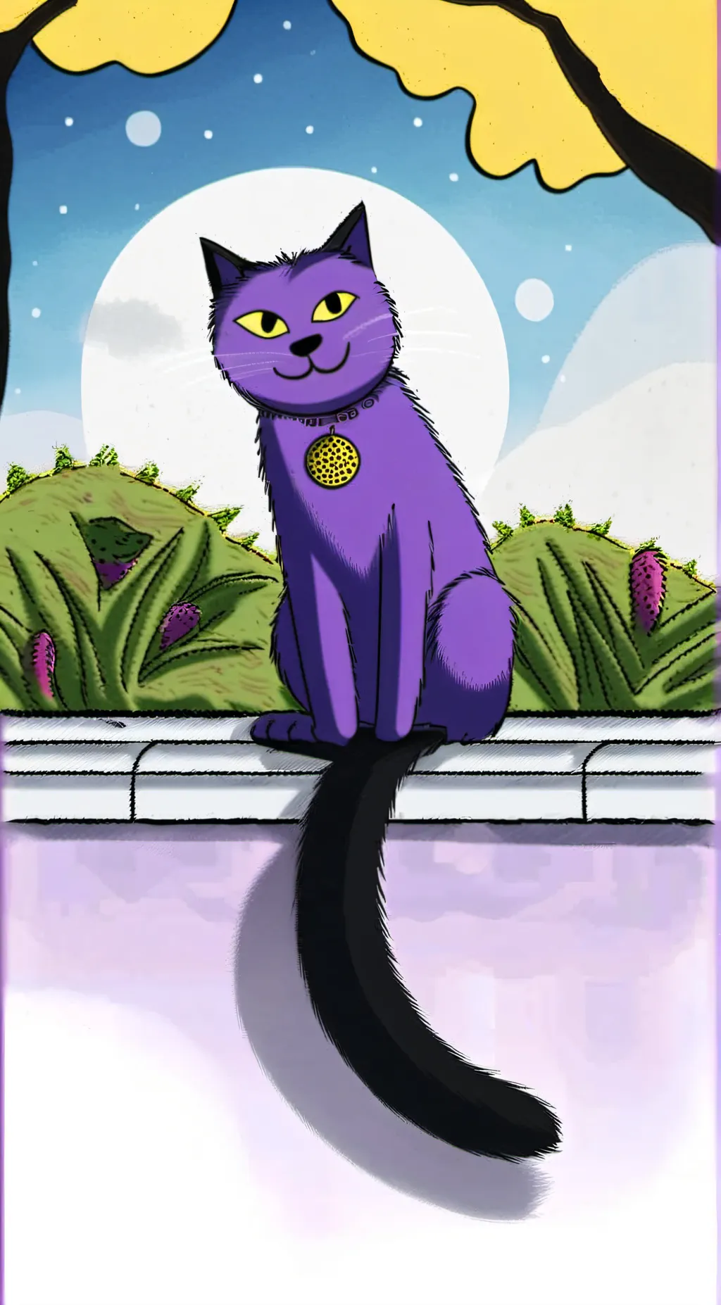 ai character: Catnap background