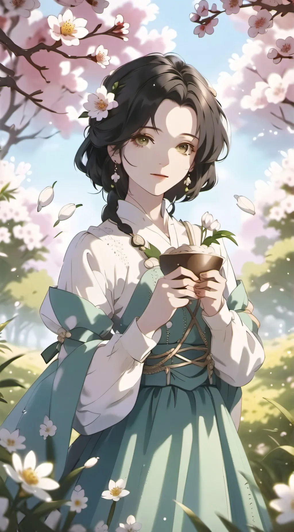 ai character: Fairy background