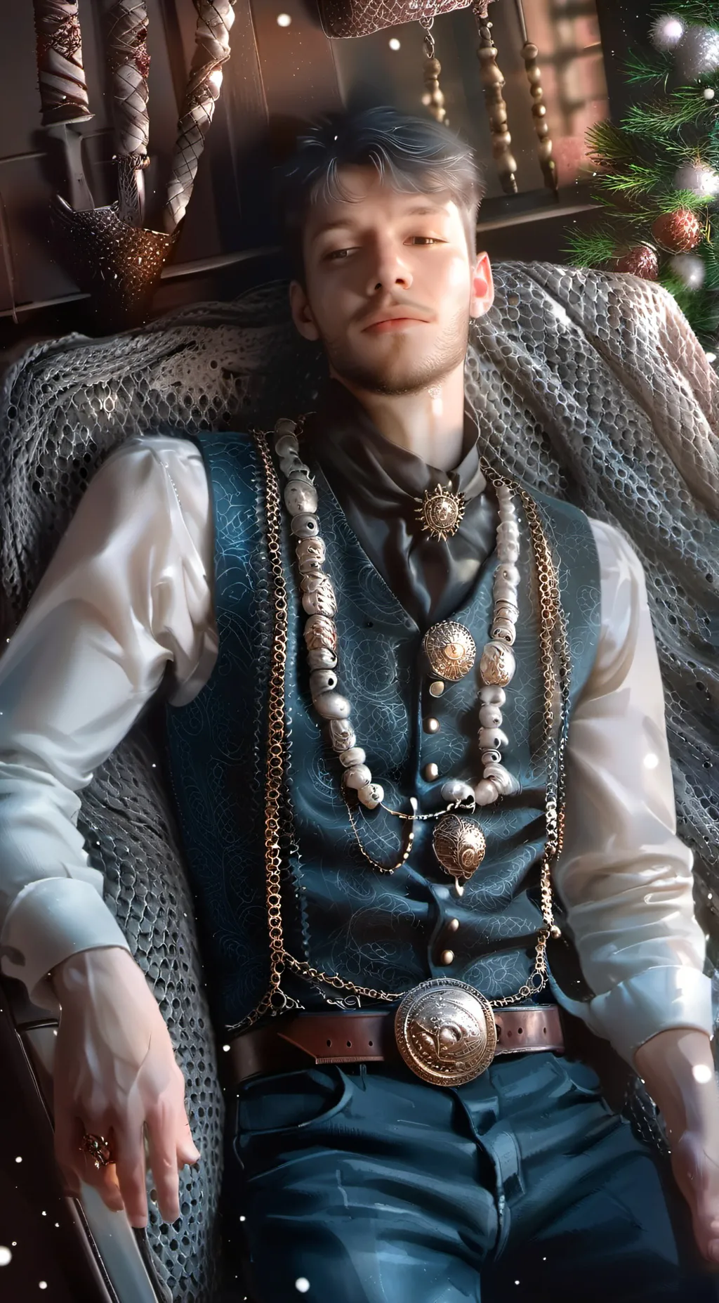 ai character: Maxim background