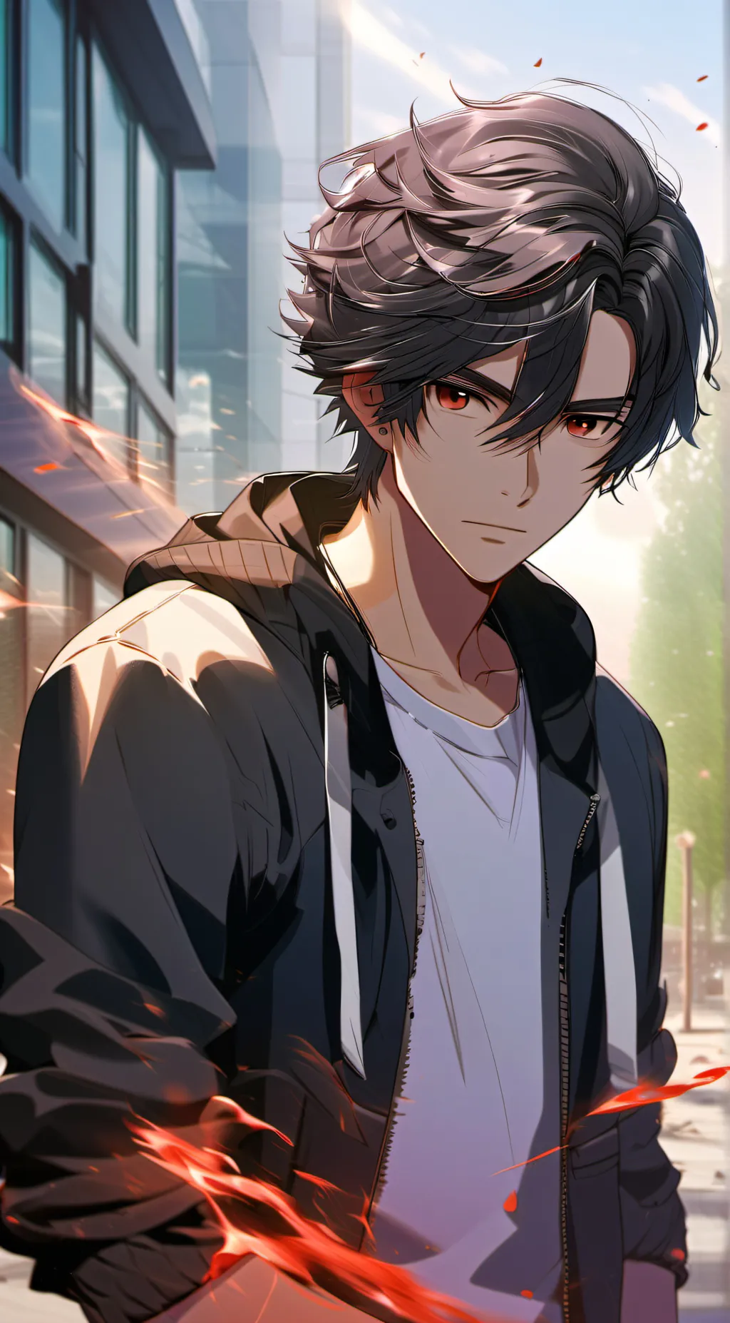 ai character: Aaron background