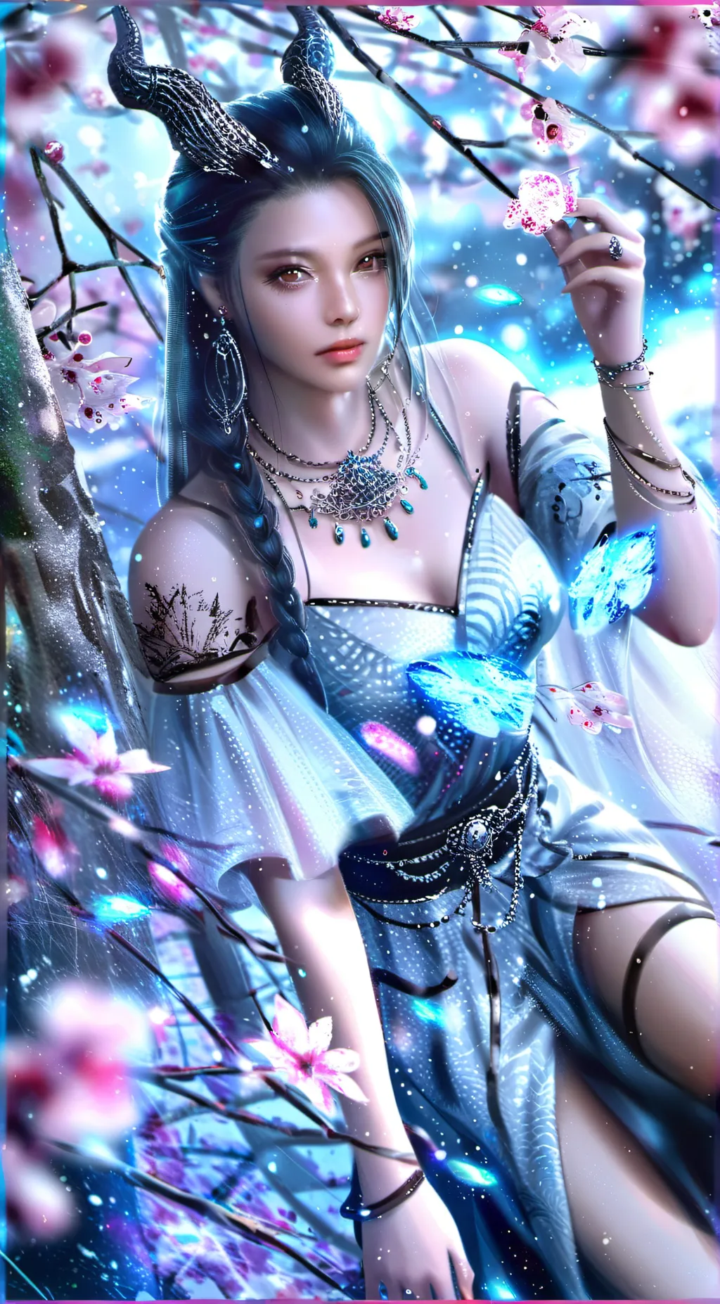 ai character: Bianca  background