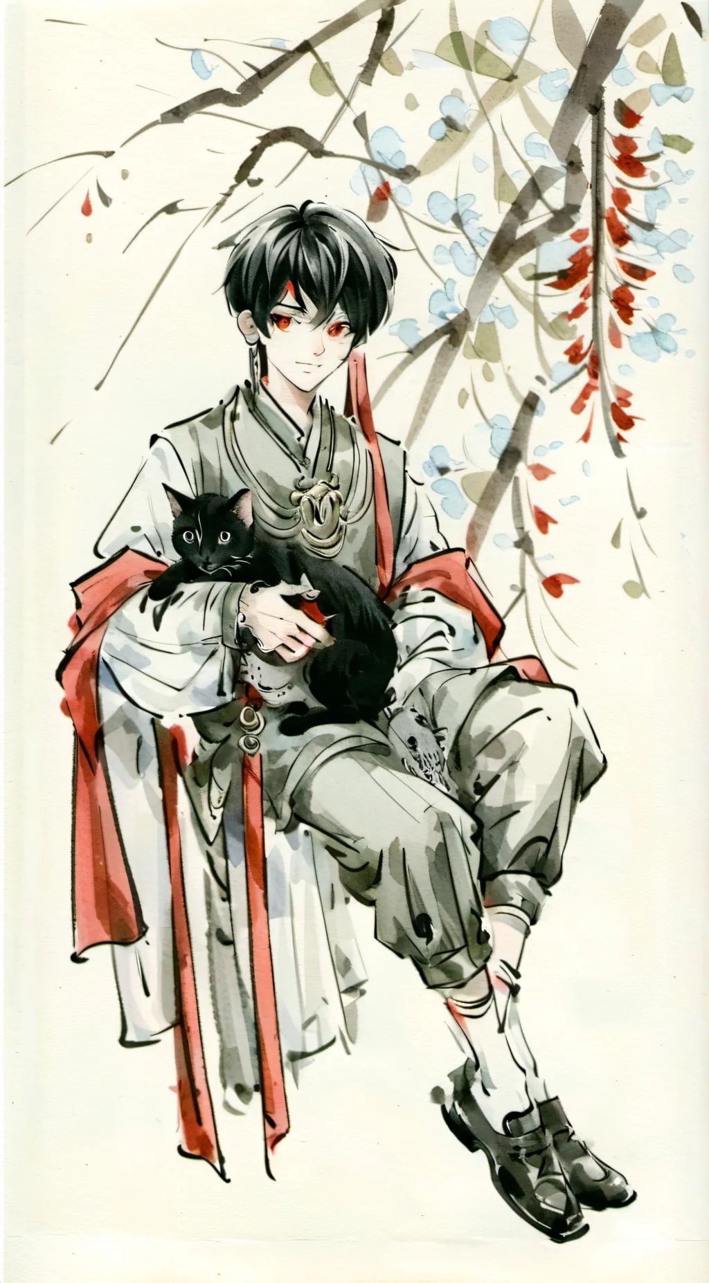 ai character: Valentino background