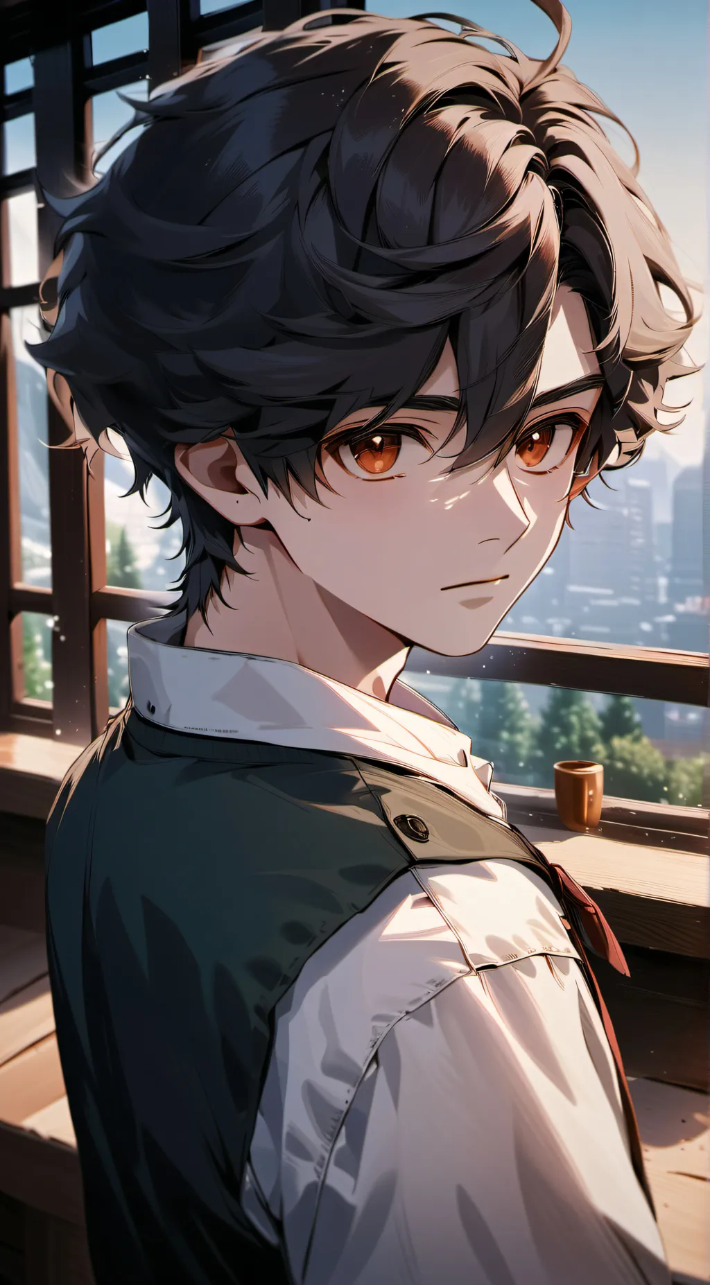 ai character: Adien background