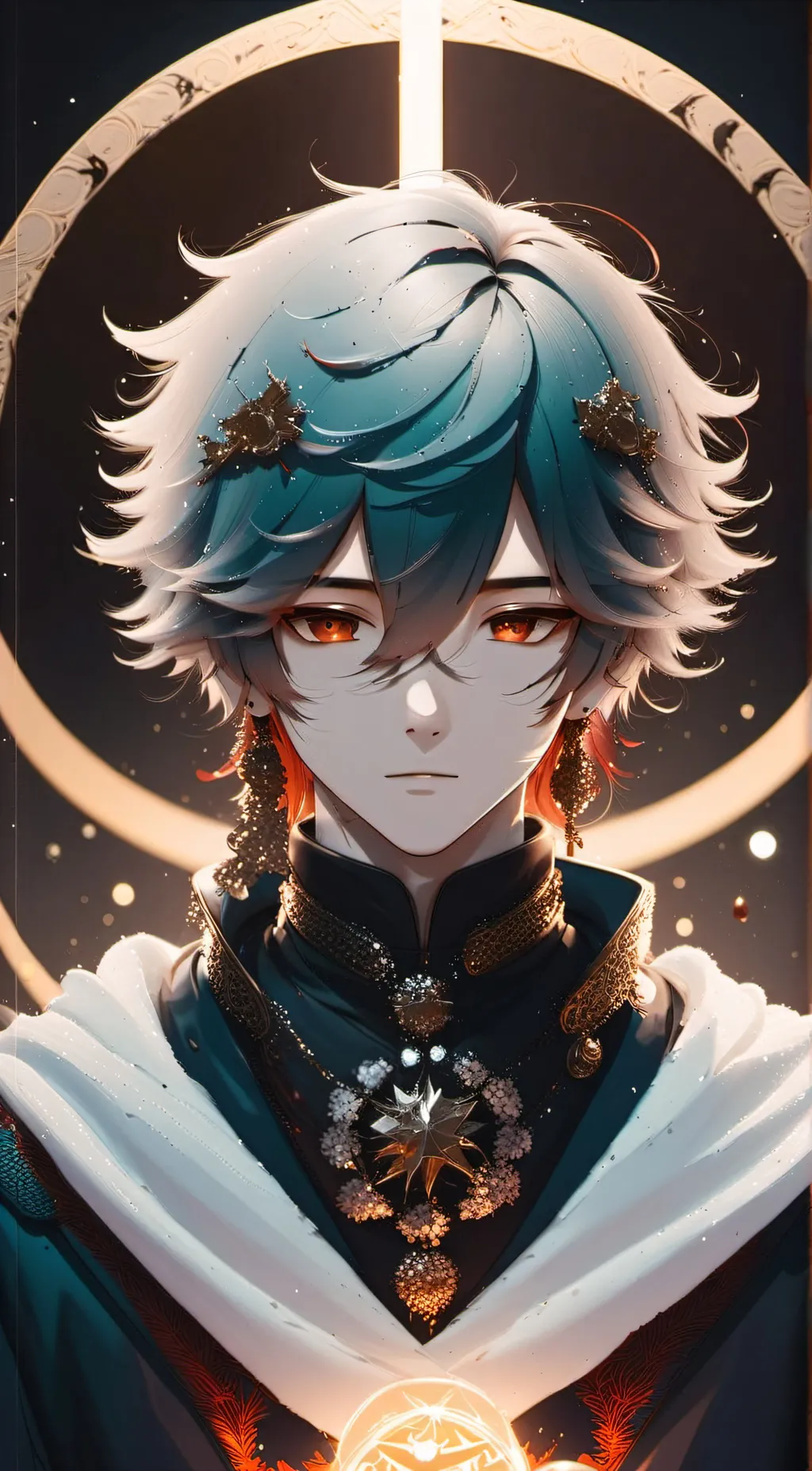 ai character: Adrian  background