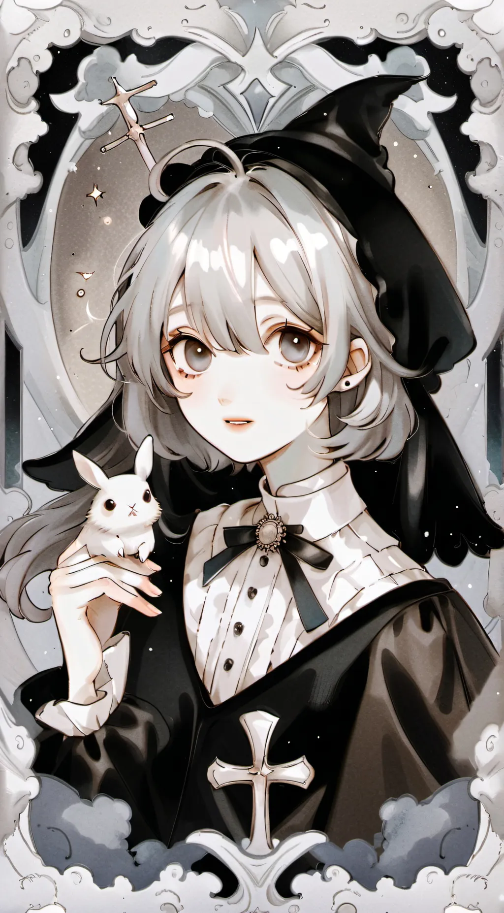 ai character: Chloe Eva Crowe  background