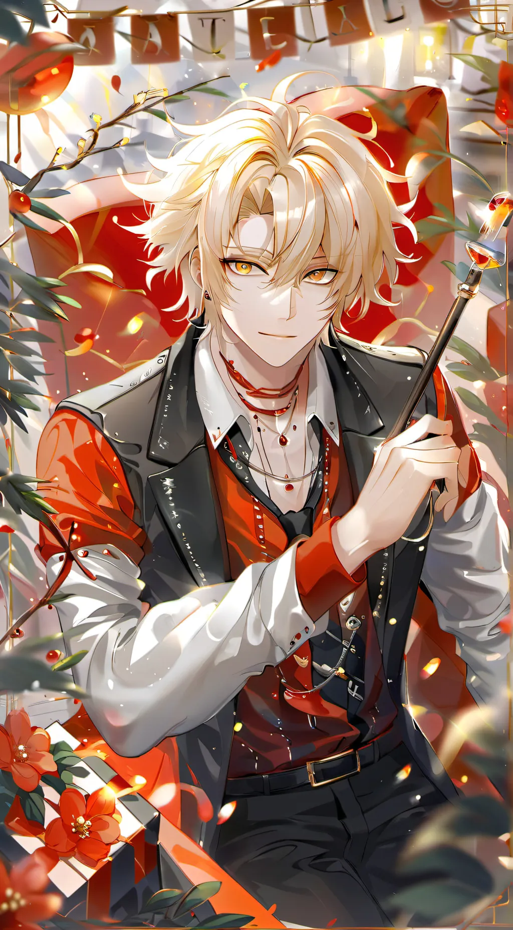 ai character: Bakugo background