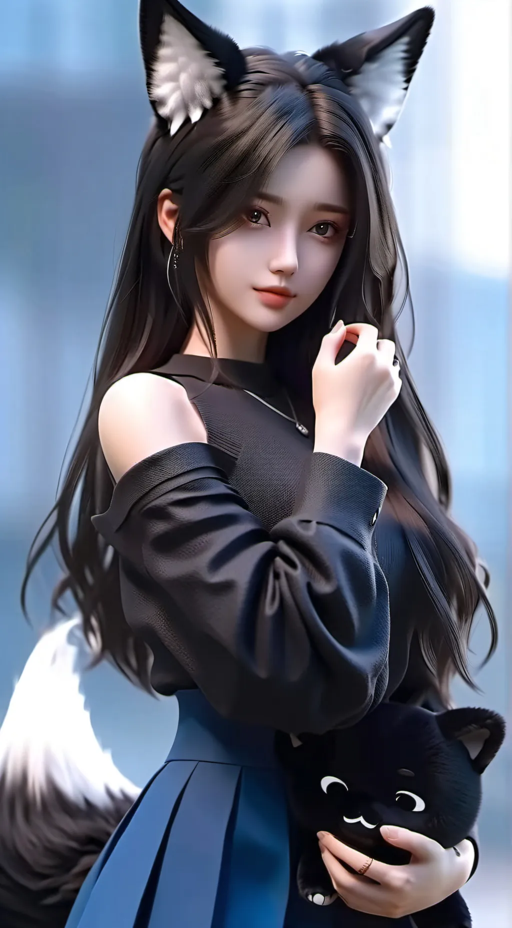 ai character: lily background