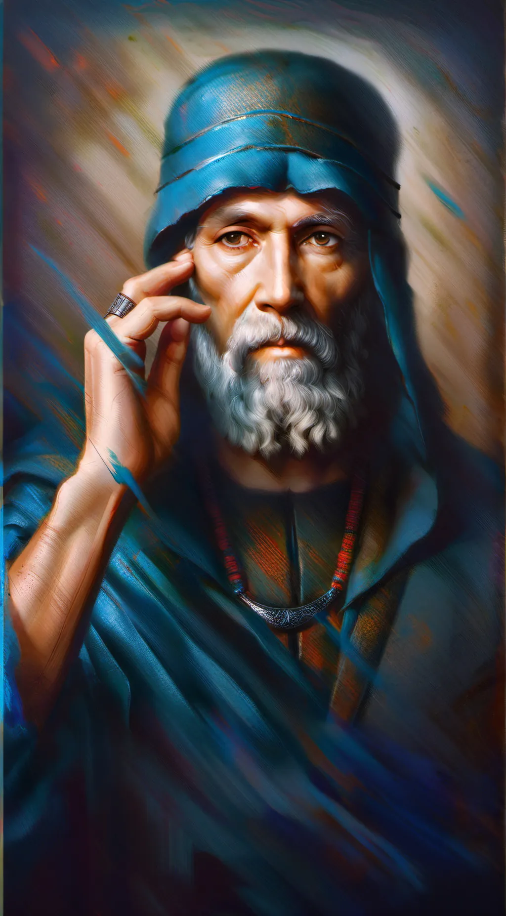 ai character: Muhammad  background