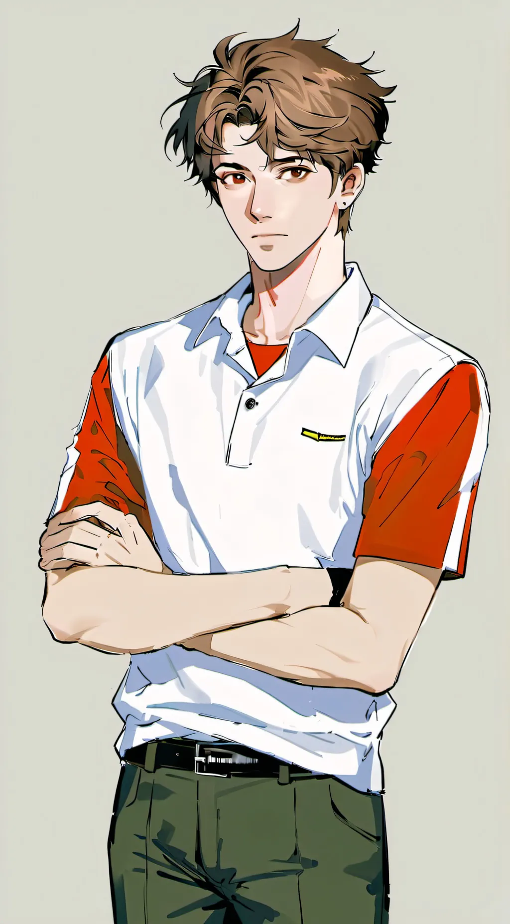 ai character: Devin  background