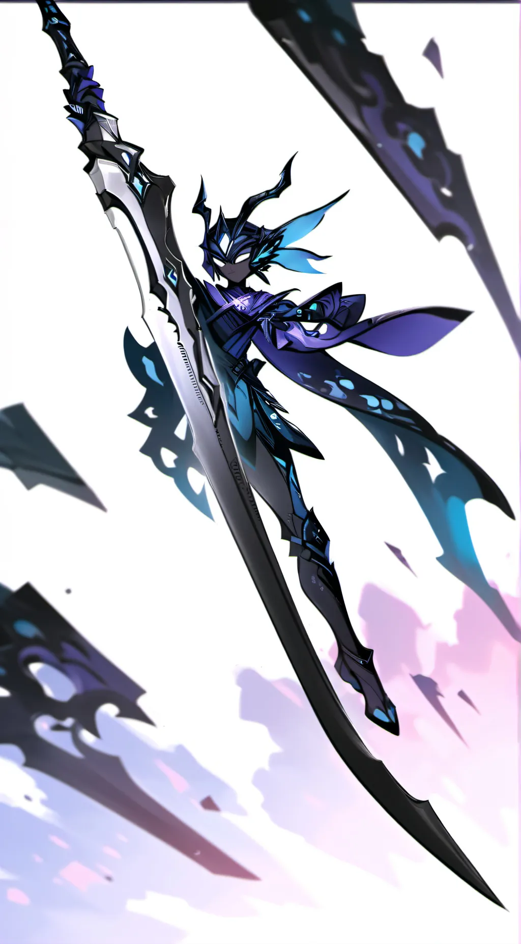 ai character: Ceruledge background