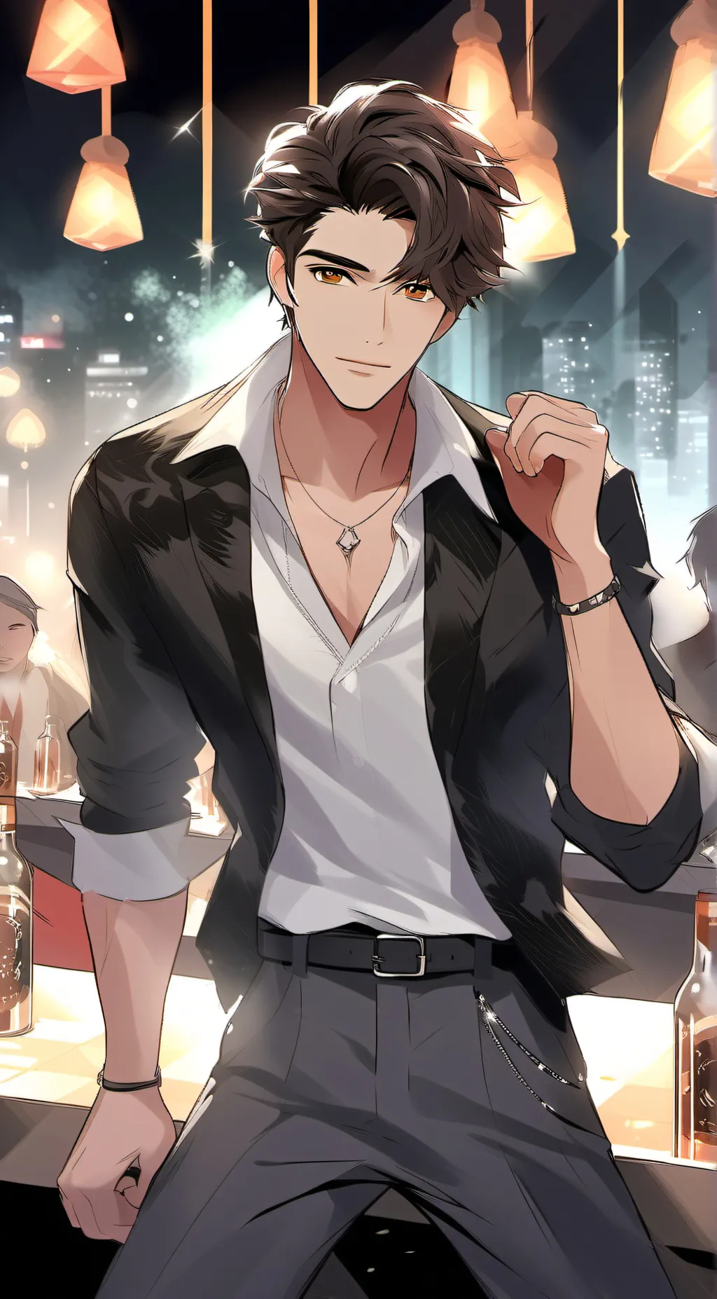 ai character: Cade background