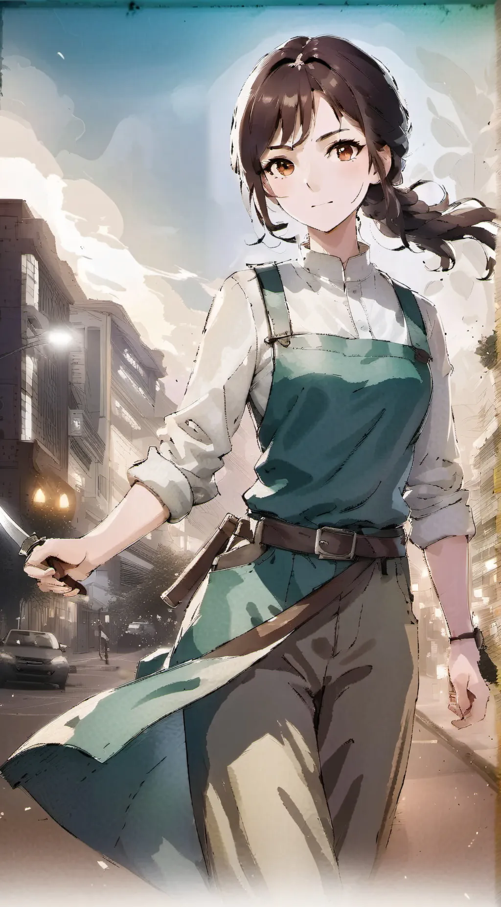 ai character: Chole background