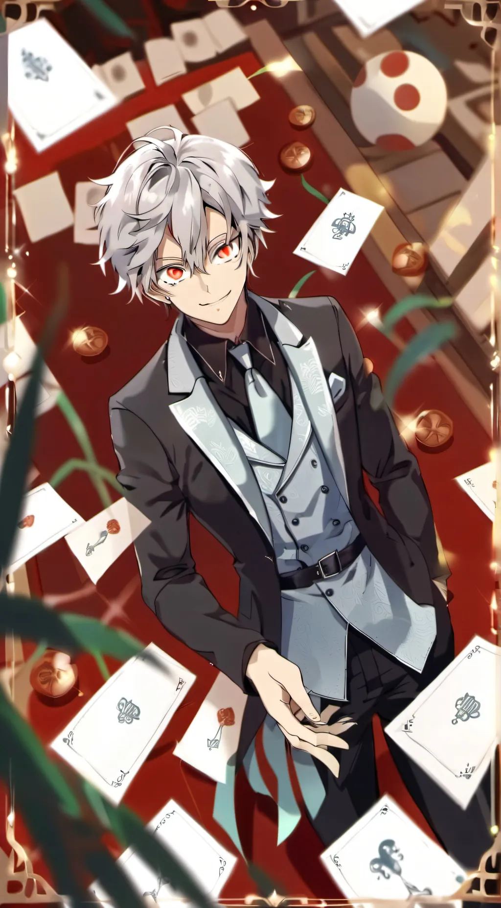 ai character: sanemi × mitsuri  background