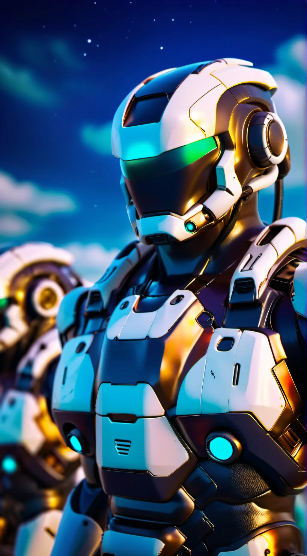 ai character: Titan Trio background