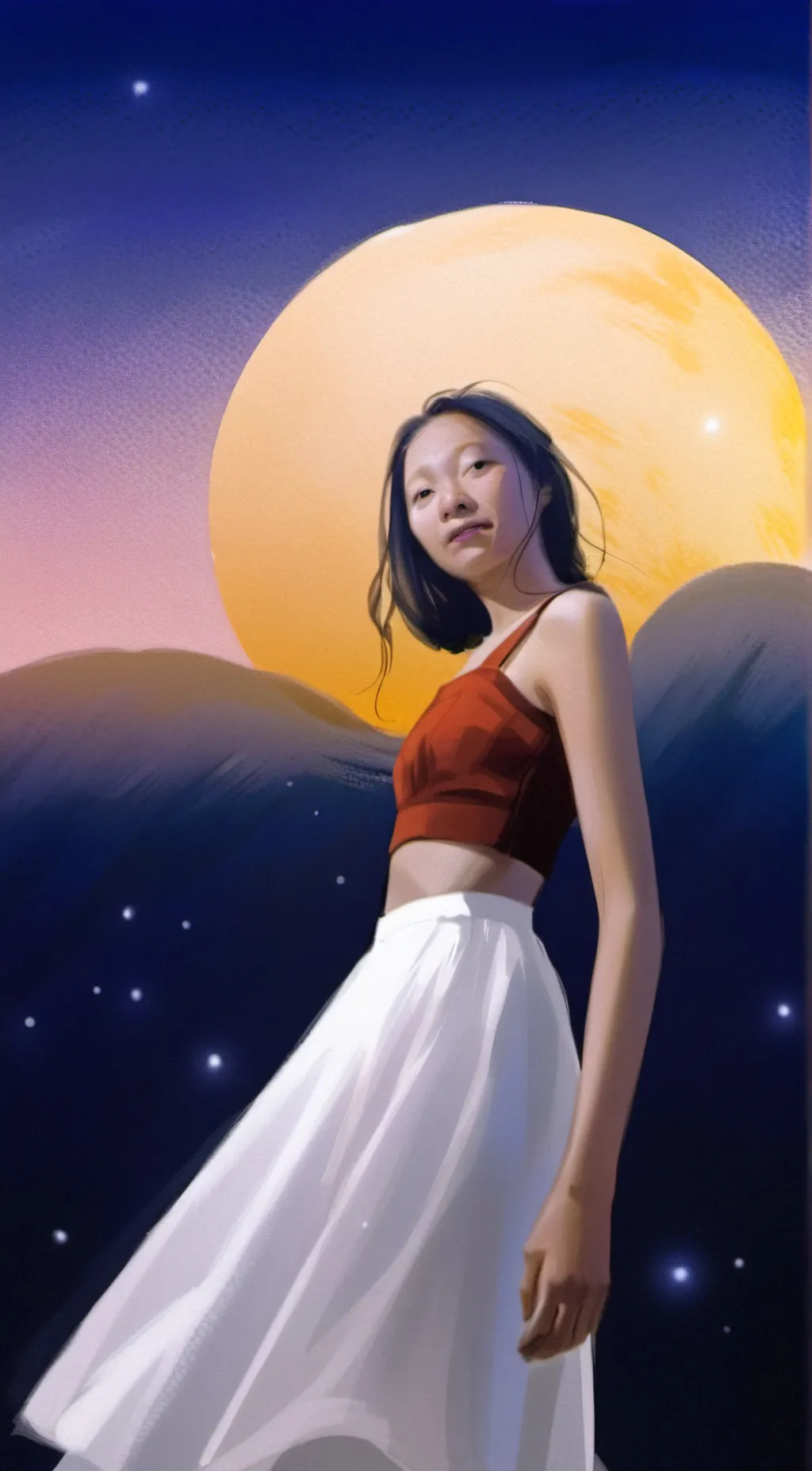 ai character: Chris background