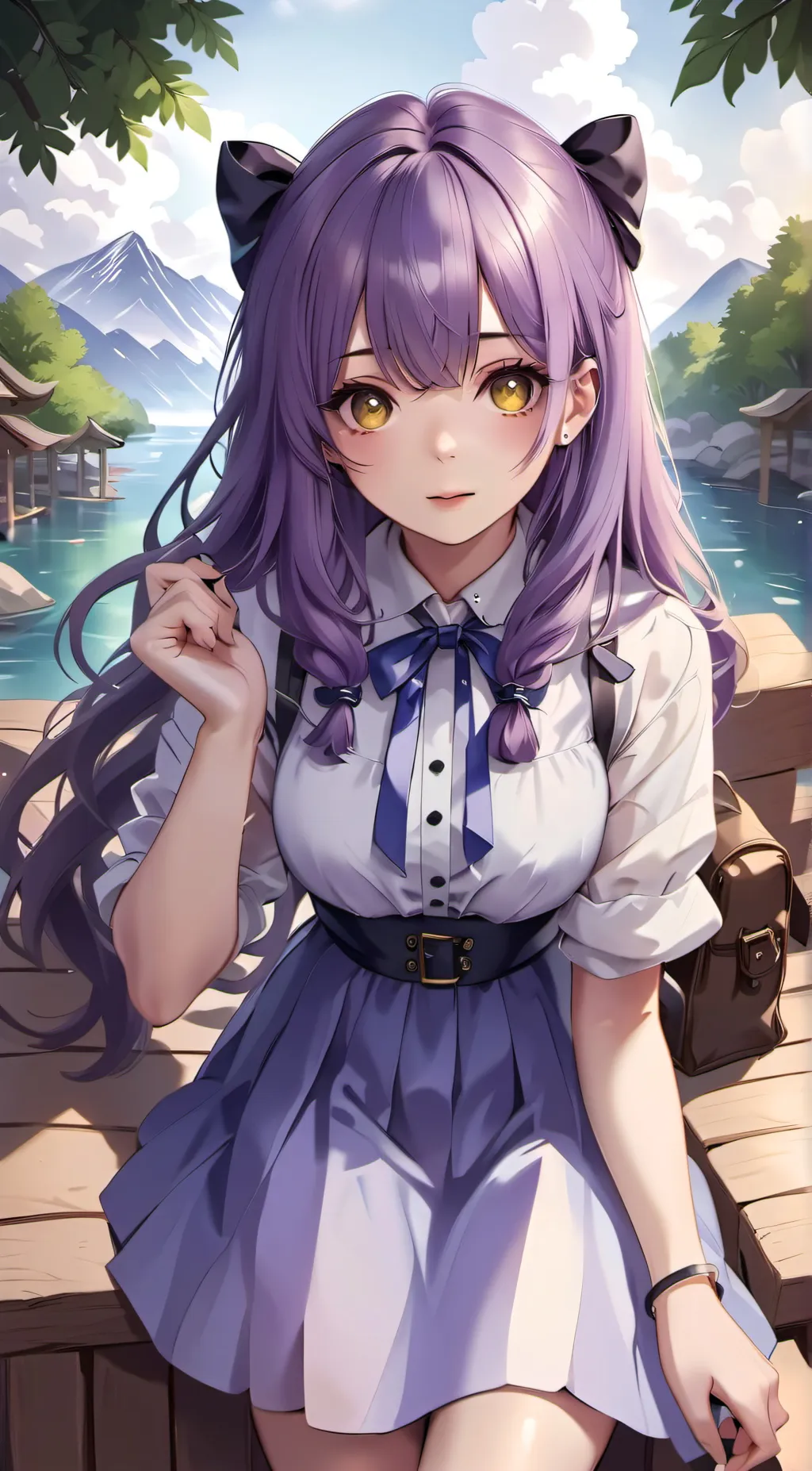 ai character: rae background